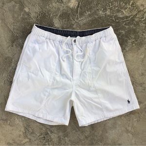 Mens Polo by Ralph Lauren white\navy shorts